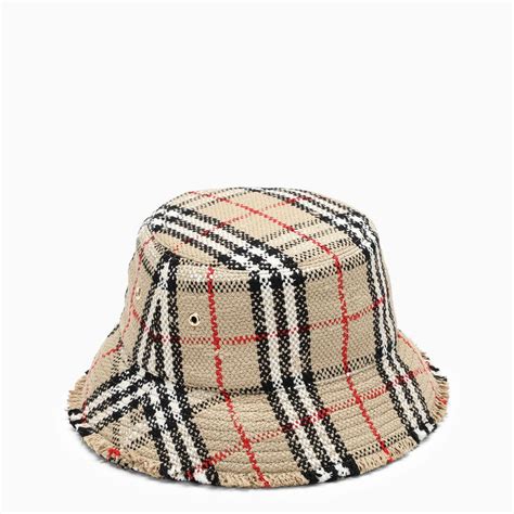 checkered burberry hat|burberry bucket hat size chart.